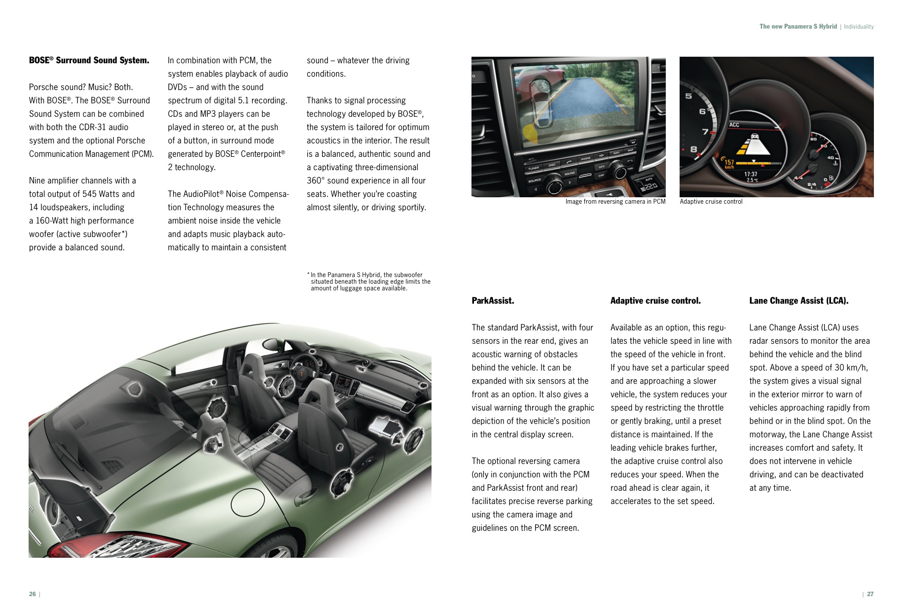 2011 Porsche Panamera Brochure Page 3